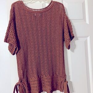 New York and Company crocheted top